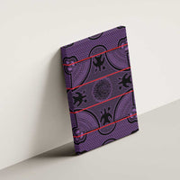 Lesotho Seanamarena Canvas Wall Art Basotho Traditional Blanket Style - Violet - Wonder Print Shop