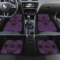 Lesotho Seanamarena Car Mats Basotho Traditional Blanket Style - Violet - Wonder Print Shop
