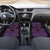 Lesotho Seanamarena Car Mats Basotho Traditional Blanket Style - Violet - Wonder Print Shop