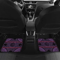 Lesotho Seanamarena Car Mats Basotho Traditional Blanket Style - Violet - Wonder Print Shop