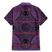 Lesotho Seanamarena Family Matching Mermaid Dress and Hawaiian Shirt Basotho Traditional Blanket Style - Violet - Wonder Print Shop