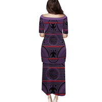 Lesotho Seanamarena Puletasi Basotho Traditional Blanket Style - Violet - Wonder Print Shop