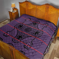 Lesotho Seanamarena Quilt Basotho Traditional Blanket Style - Violet - Wonder Print Shop