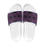 Lesotho Seanamarena Slide Sandals Basotho Traditional Blanket Style - Violet - Wonder Print Shop
