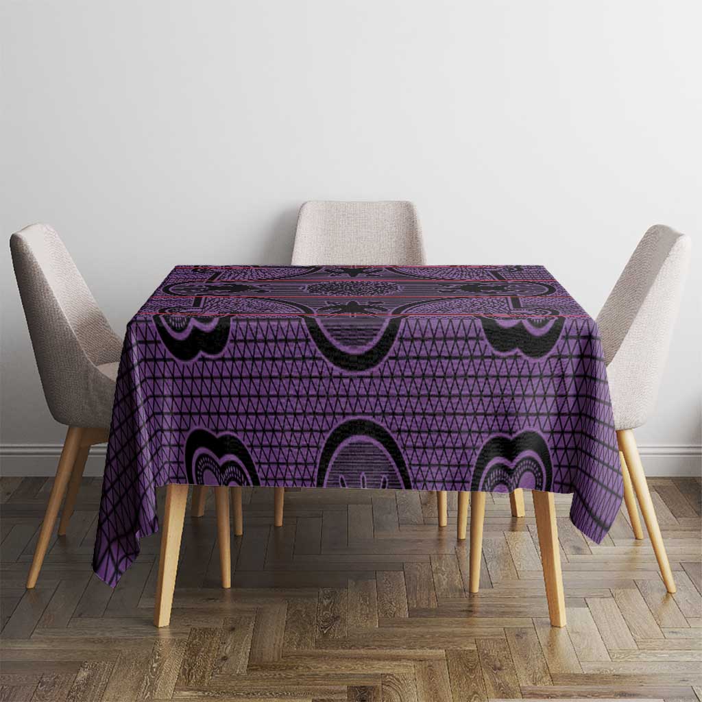 Lesotho Seanamarena Tablecloth Basotho Traditional Blanket Style - Violet - Wonder Print Shop