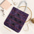 Lesotho Seanamarena Tote Bag Basotho Traditional Blanket Style - Violet - Wonder Print Shop