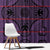 Lesotho Seanamarena Window Curtain Basotho Traditional Blanket Style - Violet - Wonder Print Shop