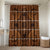 Lesotho Seanamarena Bathroom Set Basotho Traditional Blanket Style - Orange - Wonder Print Shop