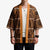 Lesotho Seanamarena Kimono Basotho Traditional Blanket Style - Orange - Wonder Print Shop