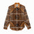 Lesotho Seanamarena Women Casual Shirt Basotho Traditional Blanket Style - Orange - Wonder Print Shop