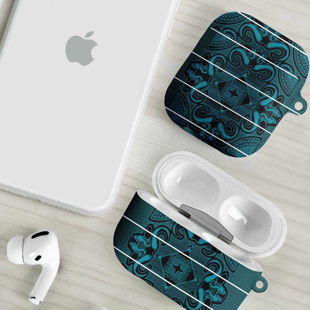 Lesotho Seanamarena - Motlatsi AirPods Case Basotho Traditional Blanket Style - Lesotho Breeze - Wonder Print Shop