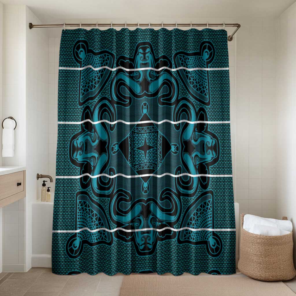 Lesotho Seanamarena - Motlatsi Bathroom Set Basotho Traditional Blanket Style - Lesotho Breeze - Wonder Print Shop