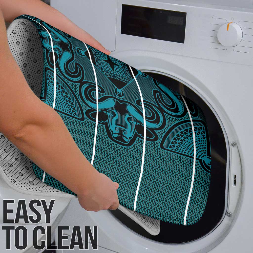 Lesotho Seanamarena - Motlatsi Bathroom Set Basotho Traditional Blanket Style - Lesotho Breeze - Wonder Print Shop