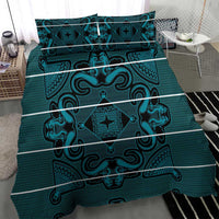Lesotho Seanamarena - Motlatsi Bedding Set Basotho Traditional Blanket Style - Lesotho Breeze - Wonder Print Shop
