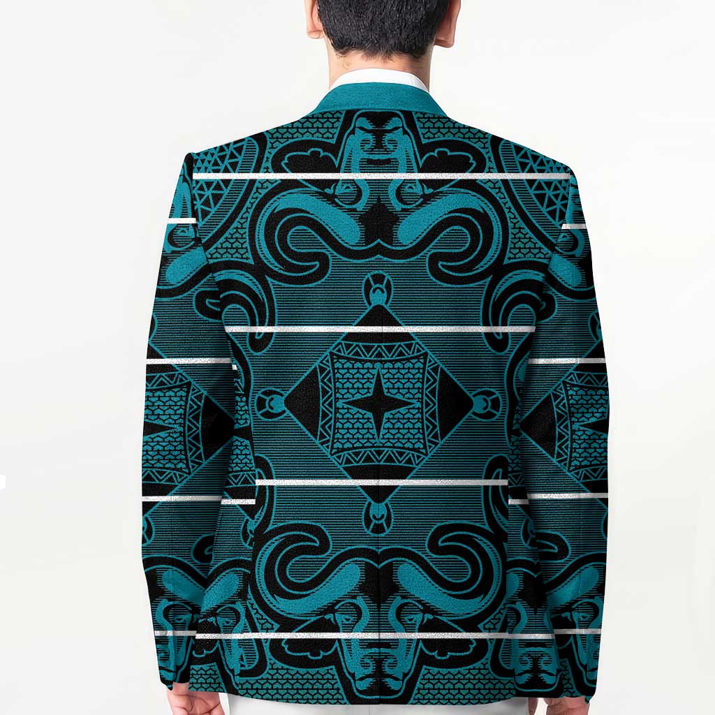 Lesotho Seanamarena - Motlatsi Blazer Basotho Traditional Blanket Style - Lesotho Breeze - Wonder Print Shop