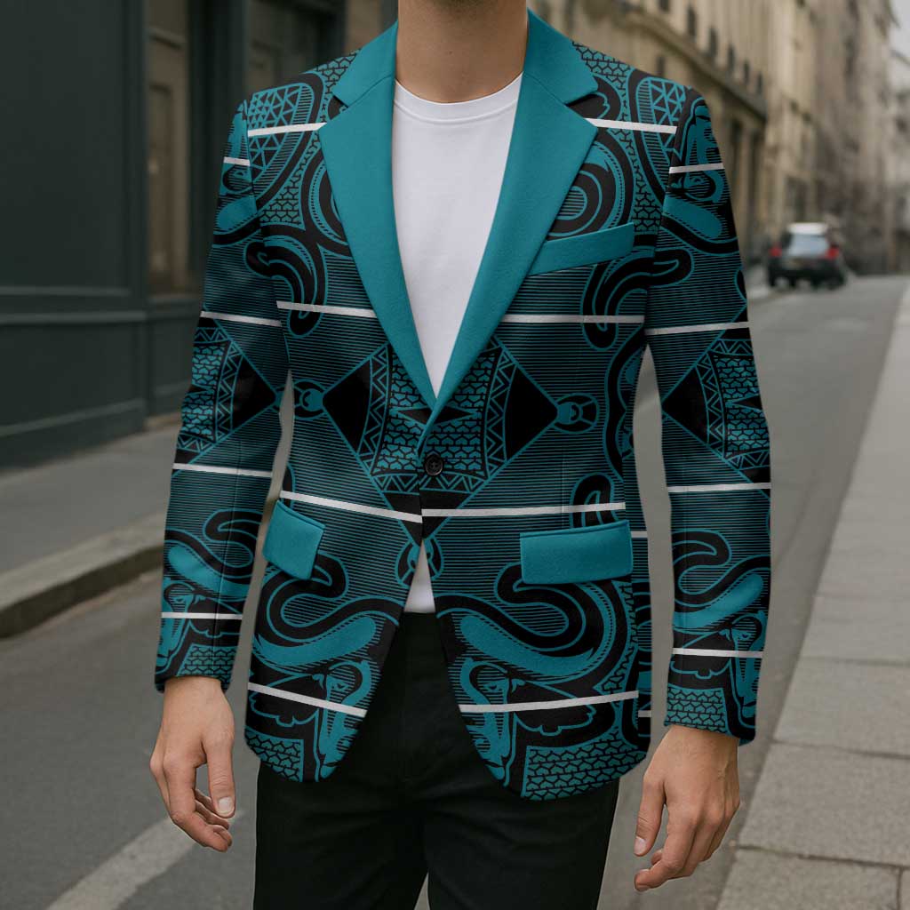 Lesotho Seanamarena - Motlatsi Blazer Basotho Traditional Blanket Style - Lesotho Breeze - Wonder Print Shop