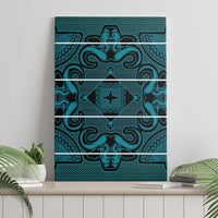 Lesotho Seanamarena - Motlatsi Canvas Wall Art Basotho Traditional Blanket Style - Lesotho Breeze - Wonder Print Shop