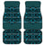 Lesotho Seanamarena - Motlatsi Car Mats Basotho Traditional Blanket Style - Lesotho Breeze - Wonder Print Shop