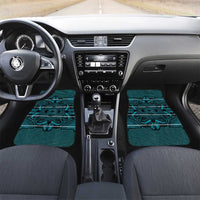 Lesotho Seanamarena - Motlatsi Car Mats Basotho Traditional Blanket Style - Lesotho Breeze - Wonder Print Shop