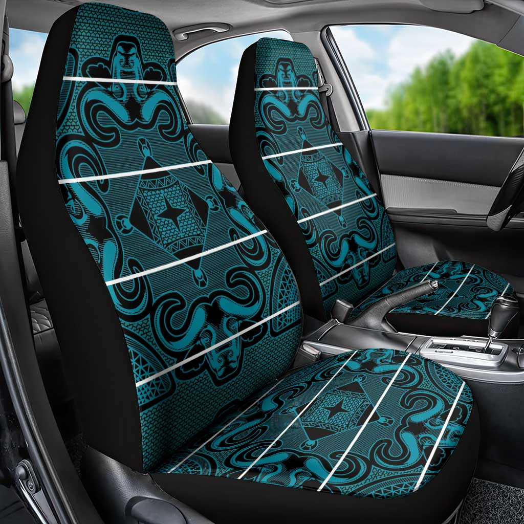Lesotho Seanamarena - Motlatsi Car Seat Cover Basotho Traditional Blanket Style - Lesotho Breeze - Wonder Print Shop
