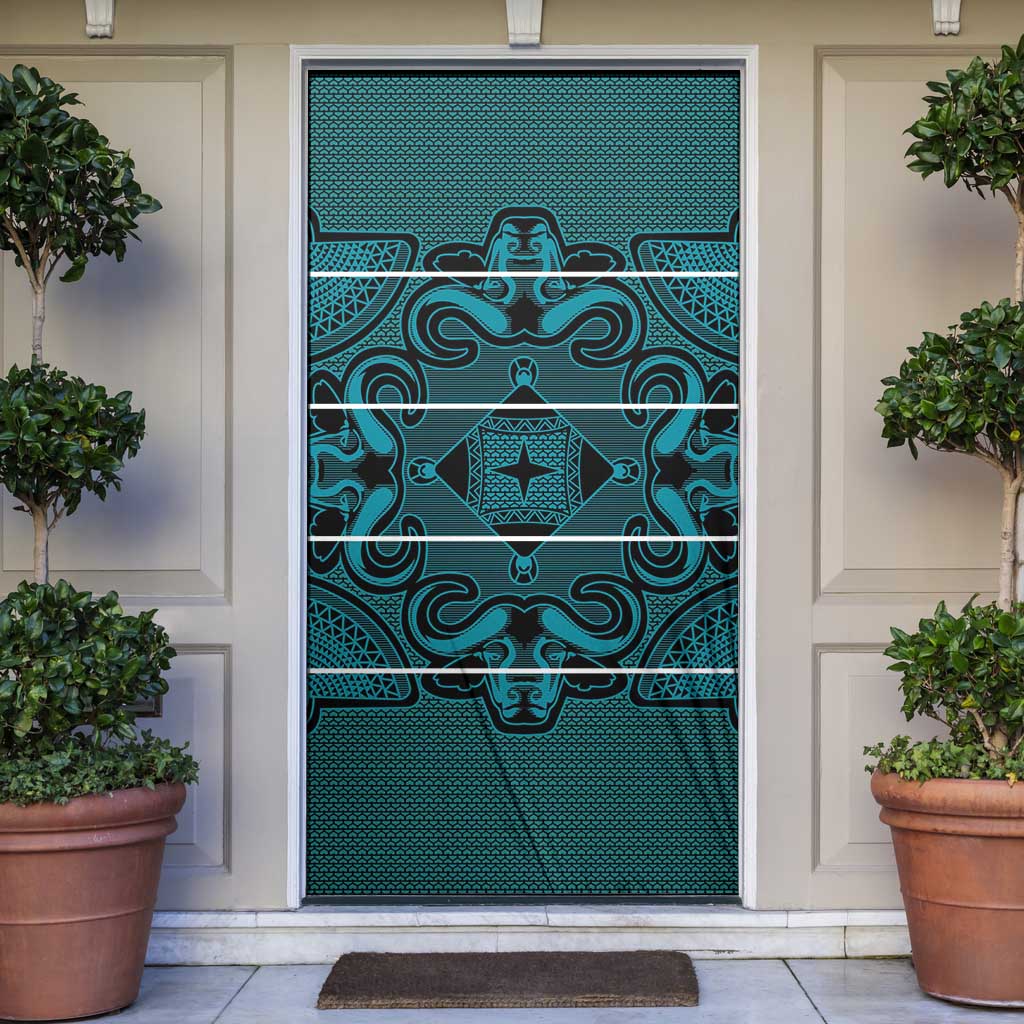 Lesotho Seanamarena - Motlatsi Door Cover Basotho Traditional Blanket Style - Lesotho Breeze - Wonder Print Shop