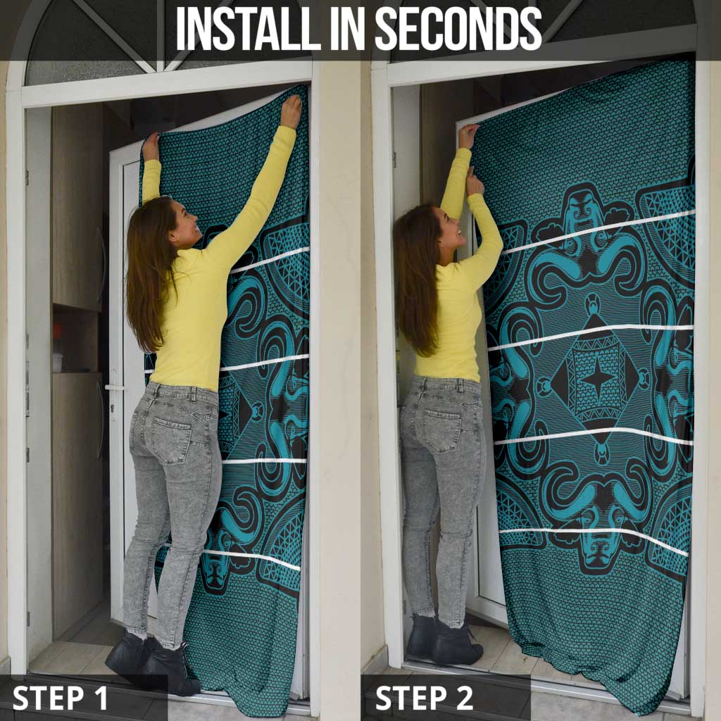 Lesotho Seanamarena - Motlatsi Door Cover Basotho Traditional Blanket Style - Lesotho Breeze - Wonder Print Shop