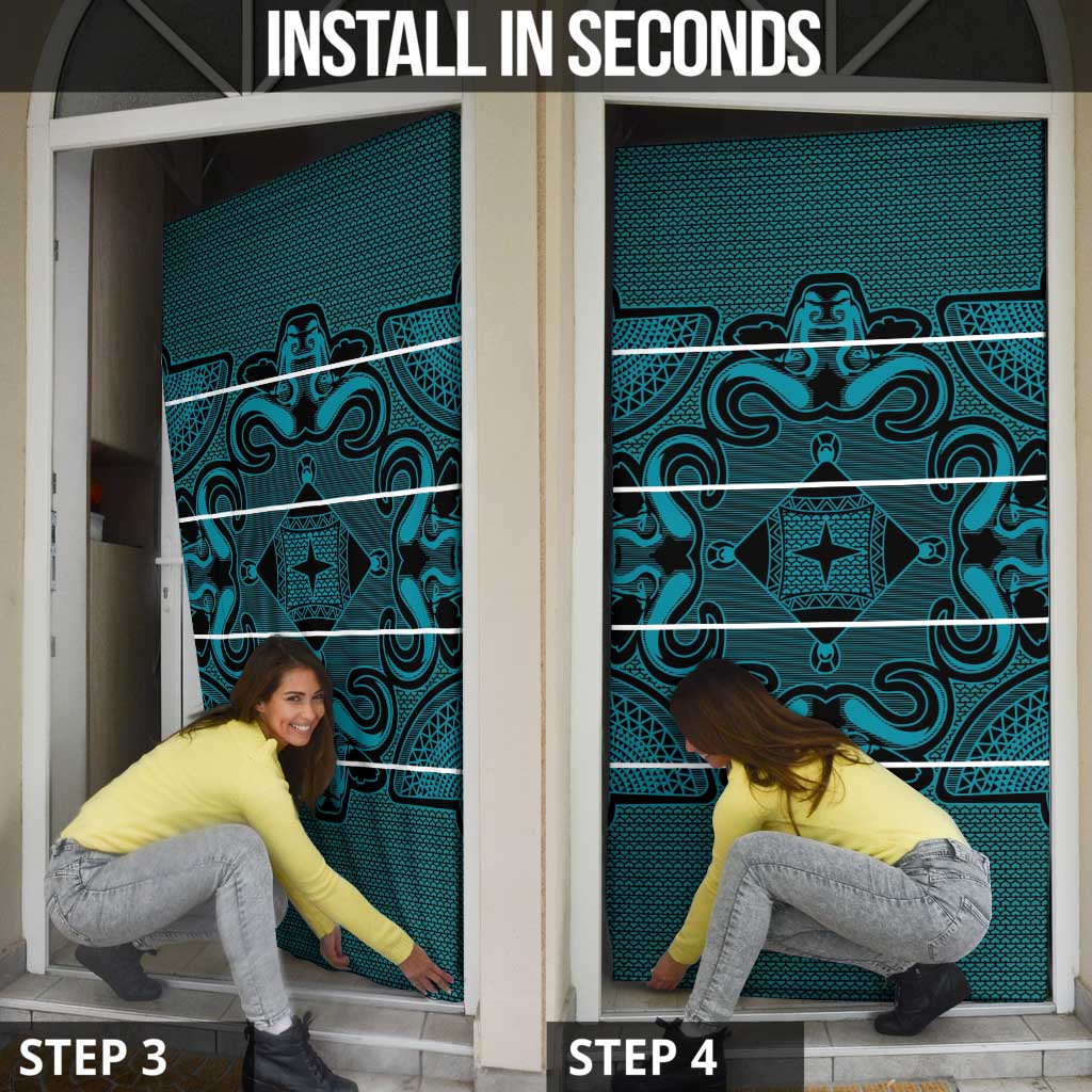 Lesotho Seanamarena - Motlatsi Door Cover Basotho Traditional Blanket Style - Lesotho Breeze - Wonder Print Shop