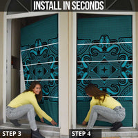 Lesotho Seanamarena - Motlatsi Door Cover Basotho Traditional Blanket Style - Lesotho Breeze - Wonder Print Shop