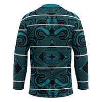 Lesotho Seanamarena - Motlatsi Hockey Jersey Basotho Traditional Blanket Style - Lesotho Breeze - Wonder Print Shop