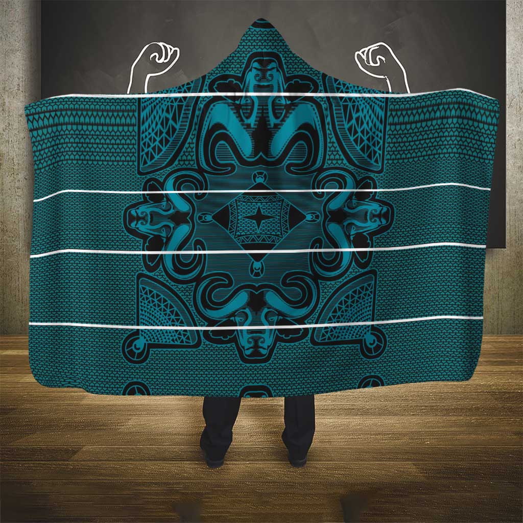 Lesotho Seanamarena - Motlatsi Hooded Blanket Basotho Traditional Blanket Style - Lesotho Breeze - Wonder Print Shop