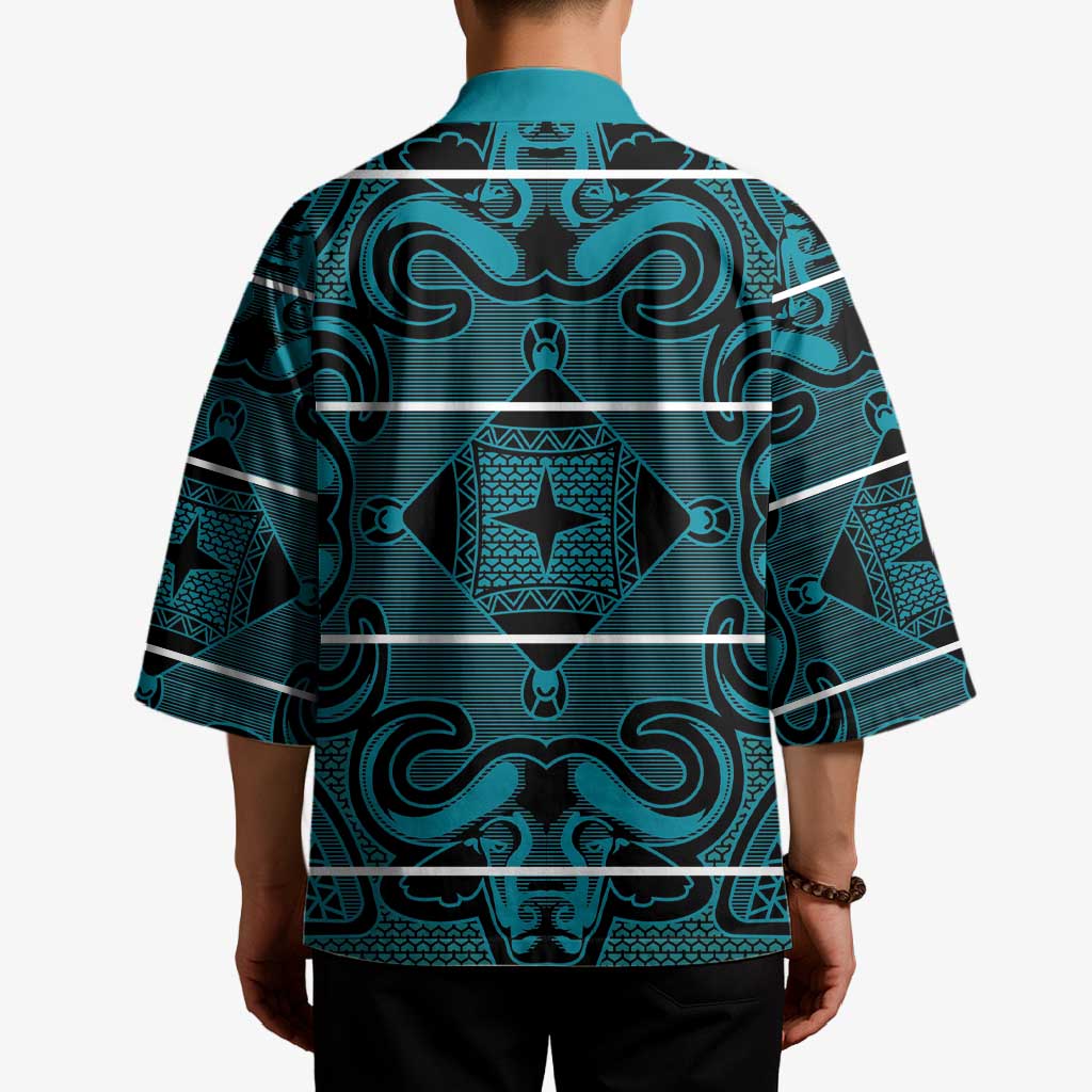 Lesotho Seanamarena - Motlatsi Kimono Basotho Traditional Blanket Style - Lesotho Breeze - Wonder Print Shop
