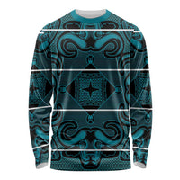 Lesotho Seanamarena - Motlatsi Long Sleeve Shirt Basotho Traditional Blanket Style - Lesotho Breeze - Wonder Print Shop