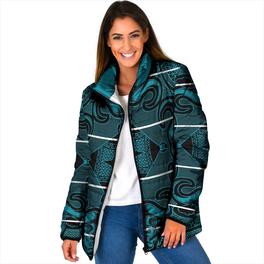 Lesotho Seanamarena - Motlatsi Padded Jacket Basotho Traditional Blanket Style - Lesotho Breeze - Wonder Print Shop