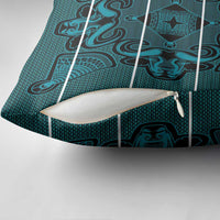 Lesotho Seanamarena - Motlatsi Pillow Cover Basotho Traditional Blanket Style - Lesotho Breeze - Wonder Print Shop