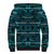 Lesotho Seanamarena - Motlatsi Sherpa Hoodie Basotho Traditional Blanket Style - Lesotho Breeze - Wonder Print Shop
