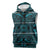 Lesotho Seanamarena - Motlatsi Sleeveless Hoodie Basotho Traditional Blanket Style - Lesotho Breeze - Wonder Print Shop