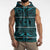Lesotho Seanamarena - Motlatsi Sleeveless Hoodie Basotho Traditional Blanket Style - Lesotho Breeze - Wonder Print Shop