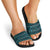 Lesotho Seanamarena - Motlatsi Slide Sandals Basotho Traditional Blanket Style - Lesotho Breeze - Wonder Print Shop