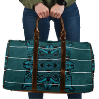 Lesotho Seanamarena - Motlatsi Travel Bag Basotho Traditional Blanket Style - Lesotho Breeze - Wonder Print Shop