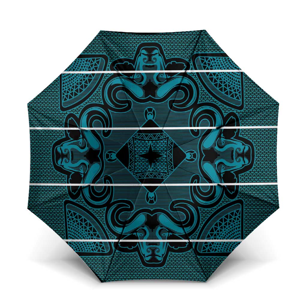 Lesotho Seanamarena - Motlatsi Umbrella Basotho Traditional Blanket Style - Lesotho Breeze - Wonder Print Shop