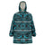 Lesotho Seanamarena - Motlatsi Wearable Blanket Hoodie Basotho Traditional Blanket Style - Lesotho Breeze - Wonder Print Shop