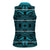 Lesotho Seanamarena - Motlatsi Women Sleeveless Polo Shirt Basotho Traditional Blanket Style - Lesotho Breeze - Wonder Print Shop
