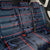 Lesotho Seanamarena - Motlatsi Back Car Seat Cover Basotho Traditional Blanket Style - Blue - Wonder Print Shop