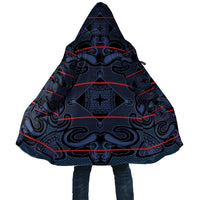 Lesotho Seanamarena - Motlatsi Cloak Basotho Traditional Blanket Style - Blue - Wonder Print Shop