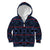 Lesotho Seanamarena - Motlatsi Kid Hoodie Basotho Traditional Blanket Style - Blue - Wonder Print Shop