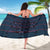 Lesotho Seanamarena - Motlatsi Sarong Basotho Traditional Blanket Style - Blue - Wonder Print Shop
