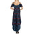 Lesotho Seanamarena - Motlatsi Summer Maxi Dress Basotho Traditional Blanket Style - Blue - Wonder Print Shop