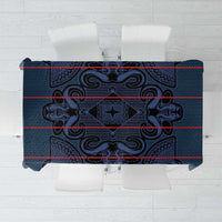 Lesotho Seanamarena - Motlatsi Tablecloth Basotho Traditional Blanket Style - Blue - Wonder Print Shop