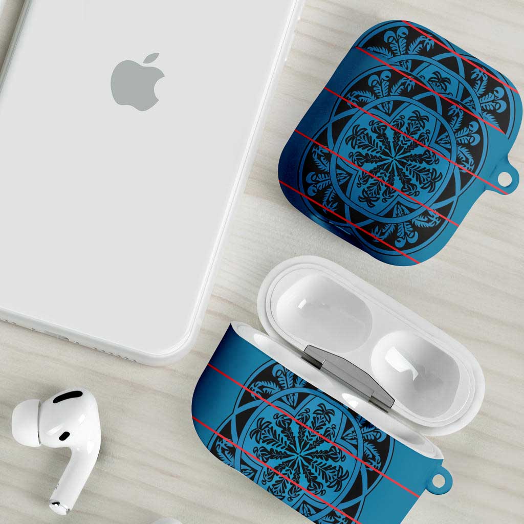 Lesotho Seanamarena - Kharetsa AirPods Case Basotho Traditional Blanket Style - Wonder Print Shop