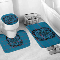 Lesotho Seanamarena - Kharetsa Bathroom Set Basotho Traditional Blanket Style - Wonder Print Shop